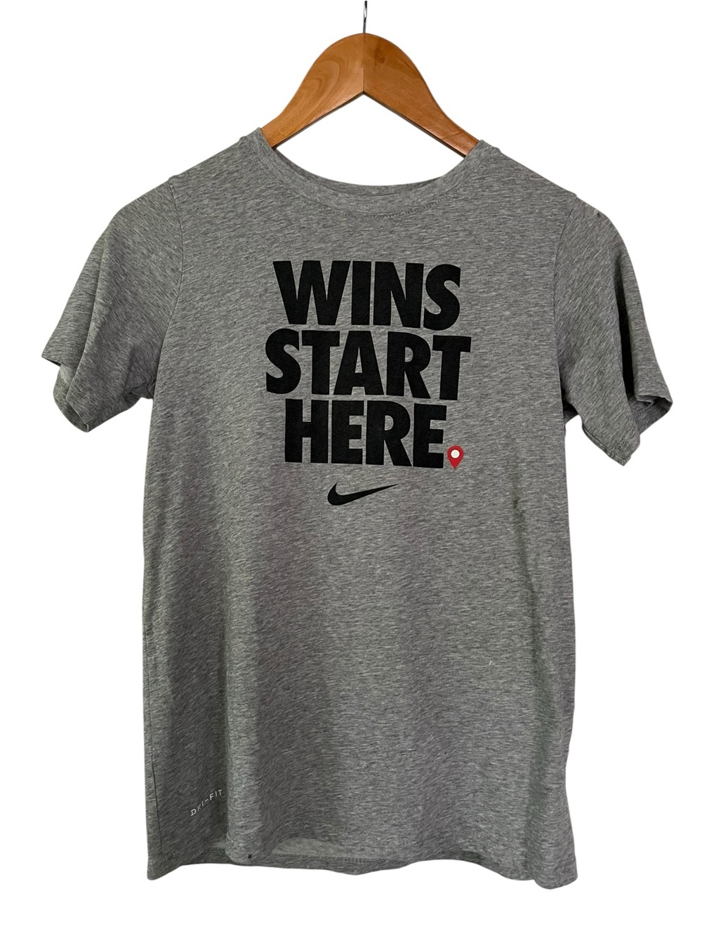 Nike Dri-Fit tee Wins Start Here